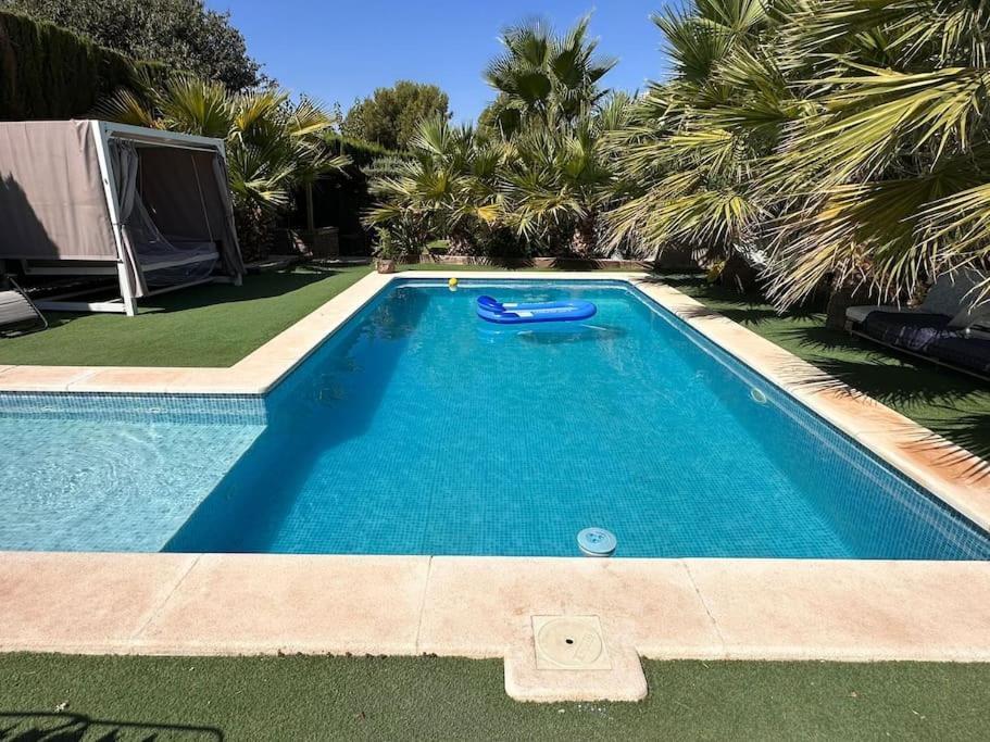 Espectacular Alojamiento Con Piscina En Lliria Esterno foto